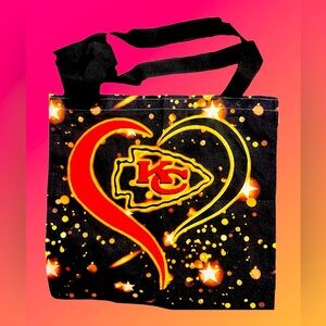 Kansas City Chiefs Handmade & Designed Double Sided Tote Bag
